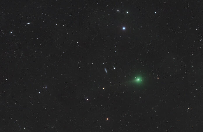 comet 62P/Tsuchinshan near NGC4178