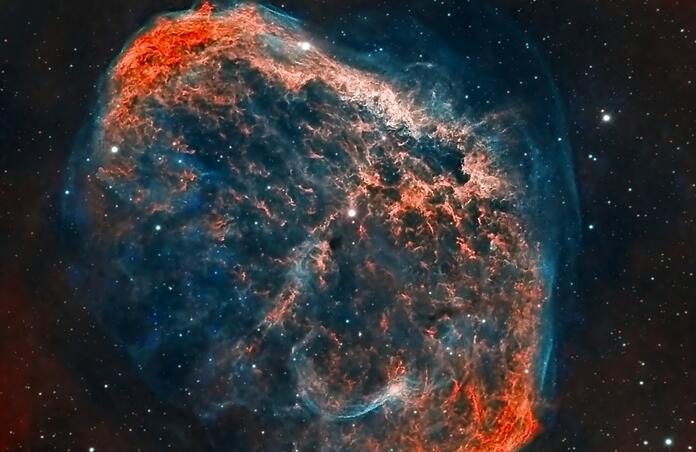 NGC6888; aka Crescent nebula (SHO)