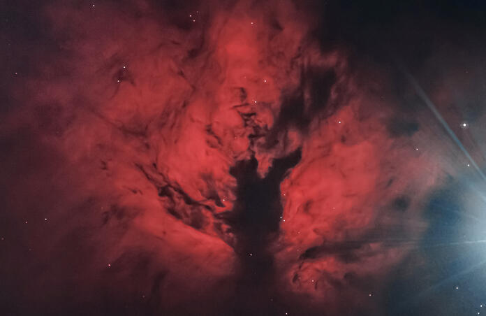 Flame Nebula (HOO)