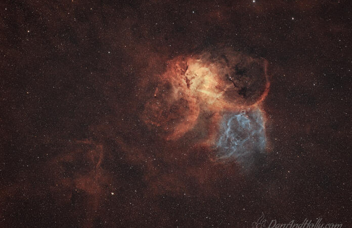 SH2-132 The Lion Nebula