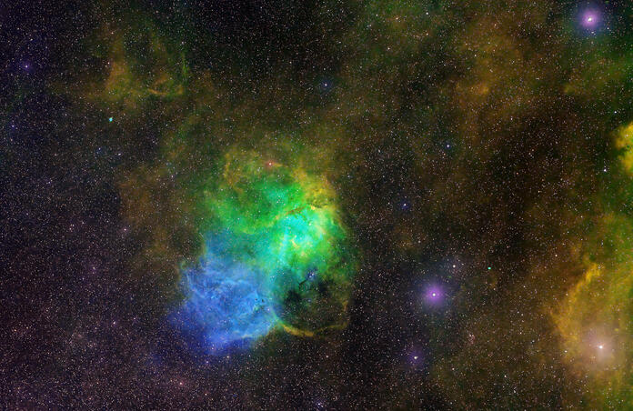 SH2-132 - The Lion Nebula