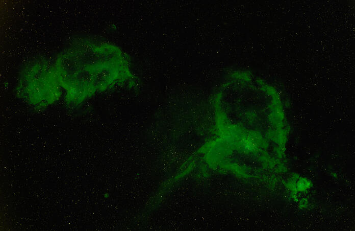 Heart & Soul Nebula SII - Ha - OIII