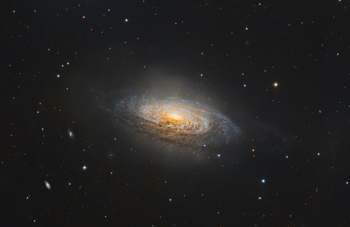 NGC 3521 flocculent spiral