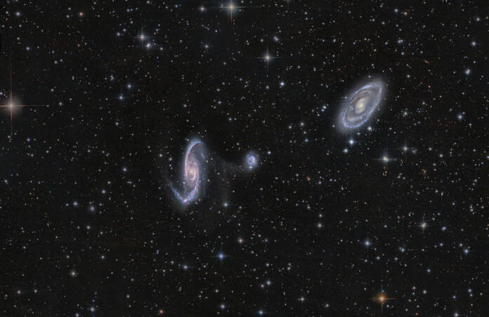 NGC3358. NGC3354, NGC3347