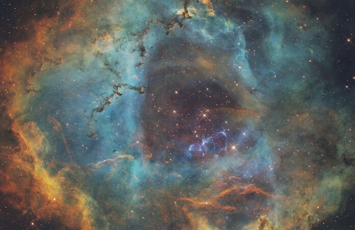 Rosette Nebula (SHO)