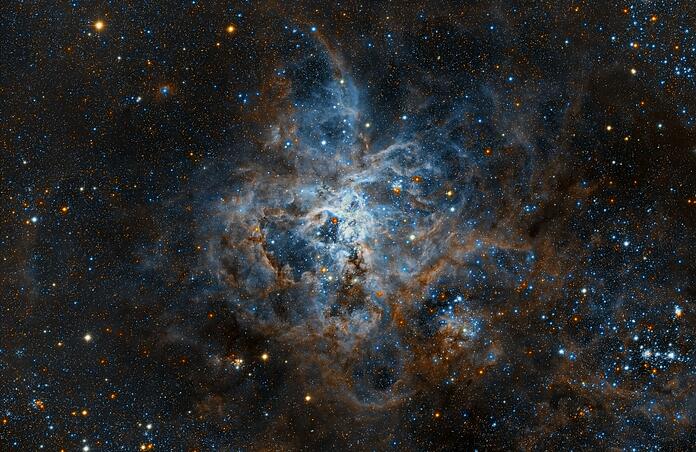 Tarantula Nebula star forming region,