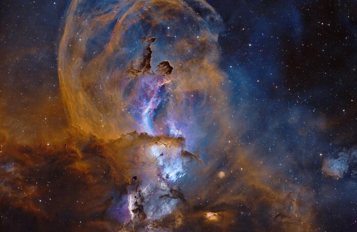 The Statue of Liberty Nebula
