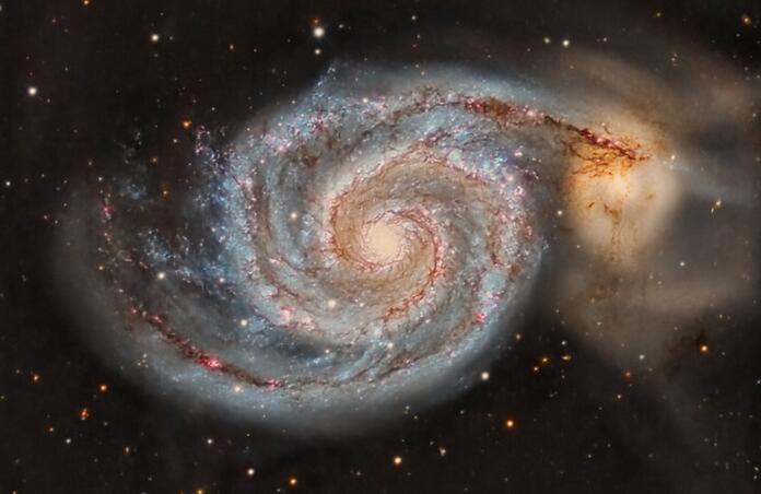 M51 from CHI1-CMOS