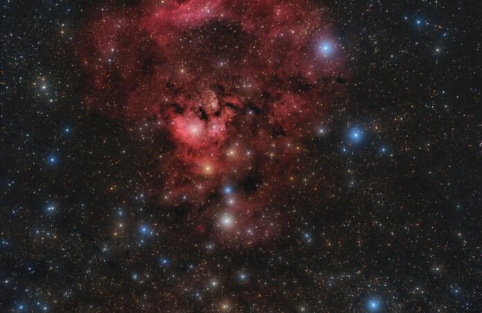 Question Mark Nebula - NGC 7822 in Cepheus