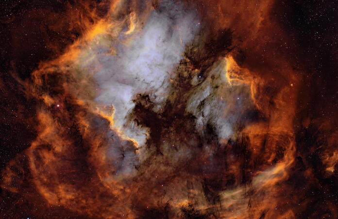 North American and Pelican Nebula