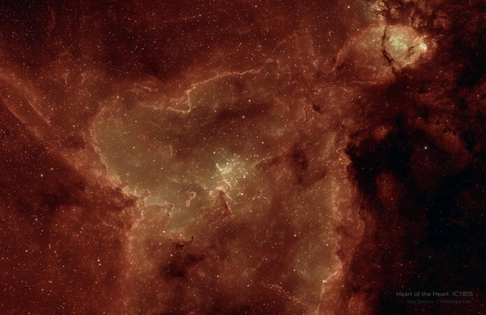 Heart of the Heart   IC1805