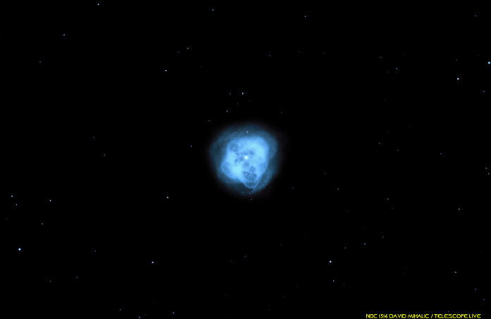 NGC 1514 - planetary nebula in Taurus