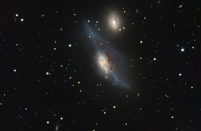 NGC4435 and 4438, The Eyes
