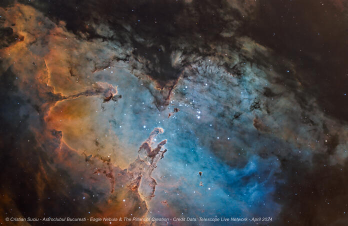 Eagle Nebula & The Pillars of Creations 