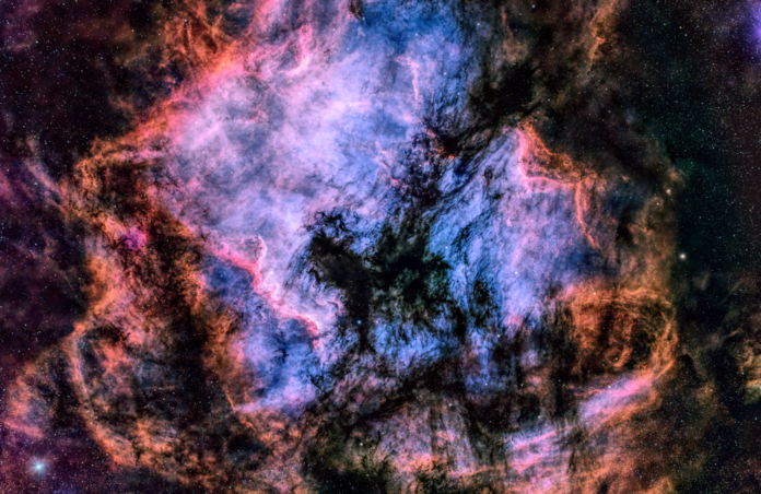 North America and Pelican Nebula 