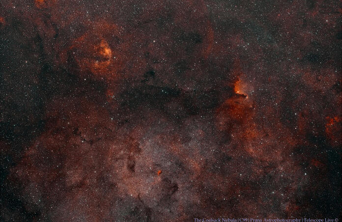 Coalsack nebula (HOO Tri-color blend)