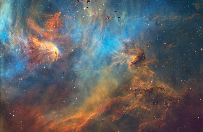 Core of Running chicken Nebula IC 2948