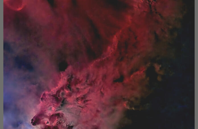 Starless Fox Fur Nebula in Monoceros 