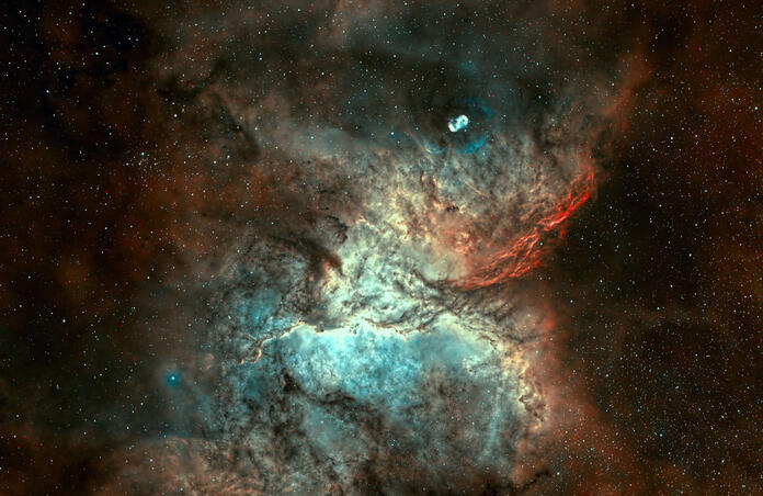 NHC 6188 Rim Nebula