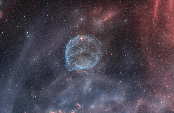 SH2-308 Dolphin Head nebula
