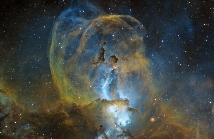 Statue of Liberty Nebula NGC3576