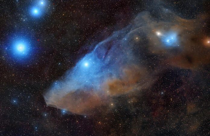 Blue Horsehead Nebula IC 4592