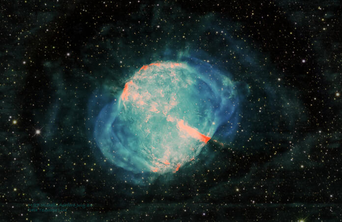 M 27, The Dumbbell Nebula