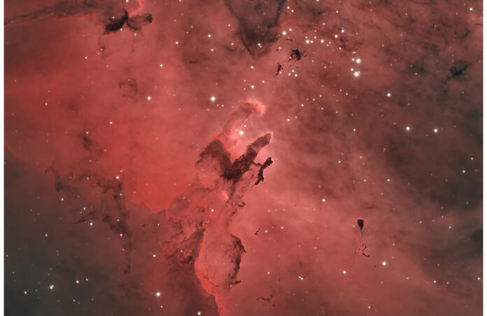 Messier 16 - Eagle Nebula in HOO