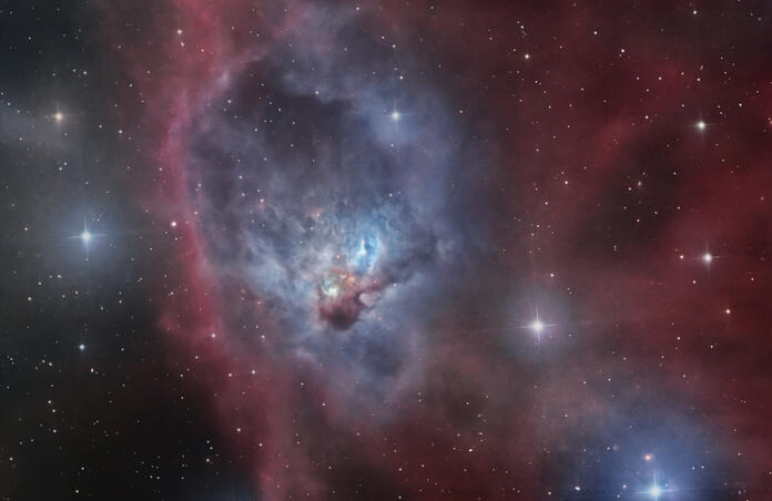 NGC 1788 Ha/LRGB