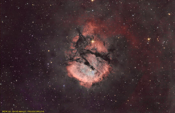 RCW 120 - emission nebula in Scorpius