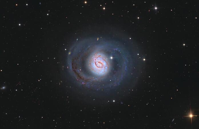 Messier 77 and its faint arms