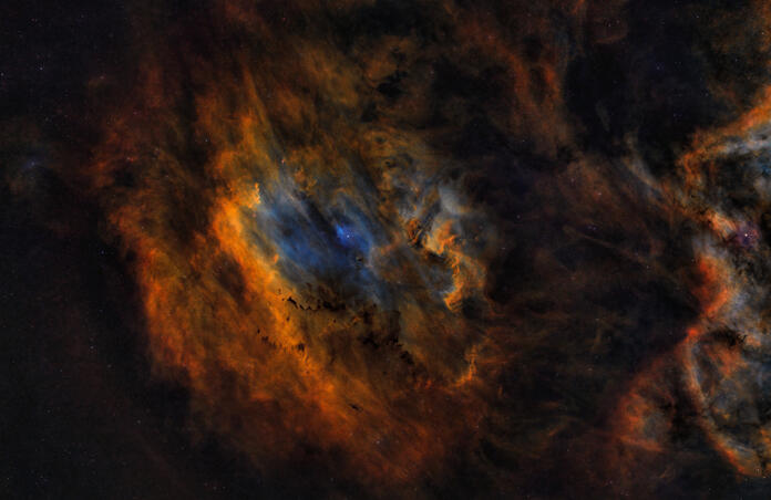 Sh2-119 Clam Shell Nebula
