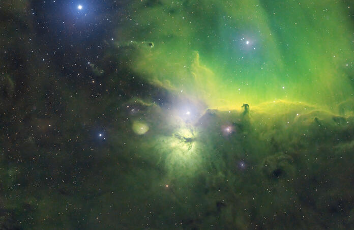 🔥 Horsehead & Flame Nebulae - A Celestial Duo 🔥