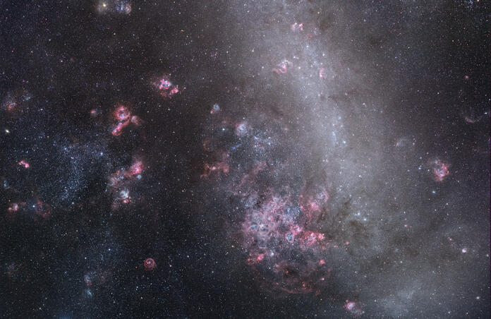 LMC and Tarantula Nebula