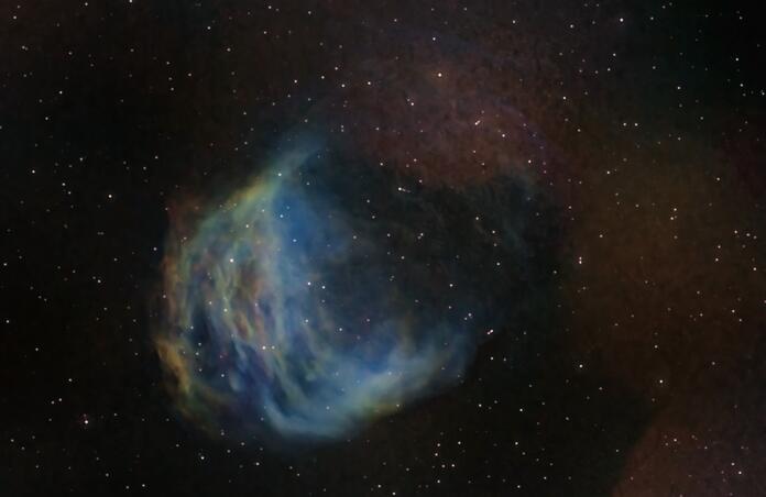 Medusa Nebula in SHO
