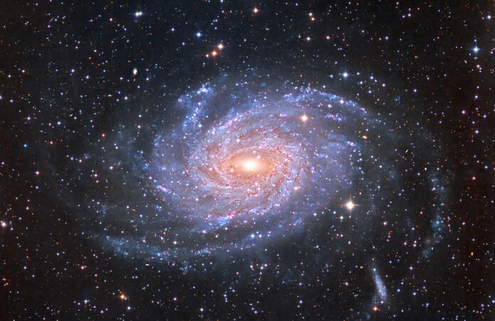 NGC6744|Spiral Galaxy in Pavo (LRGB)