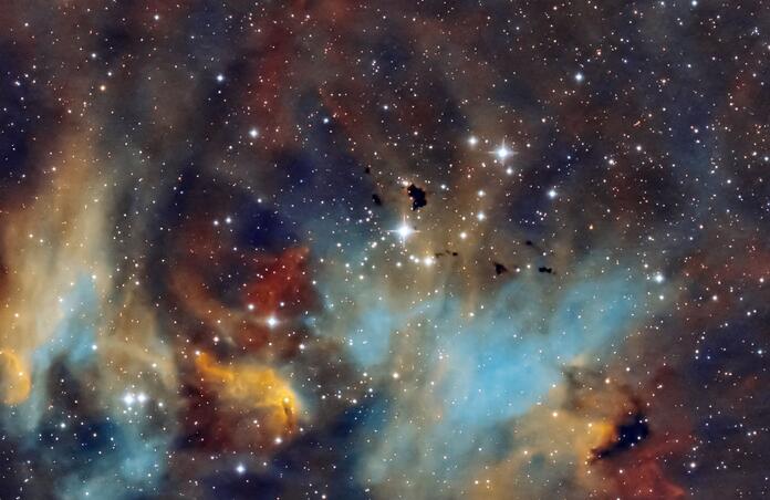 IC 2944  Running Chicken Nebula
