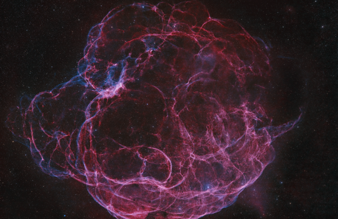 Spaghetti nebula aka Simeis 147 and Sh2-240