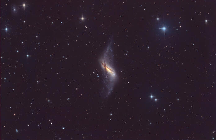 ✨ NGC 660 - The Polar Ring Galaxy ✨