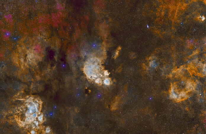 ✨ Cat's Paw Nebula (NGC 6334) - A Cosmic Masterpiece ✨