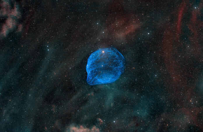 SH2-308 Dolphin Nebula