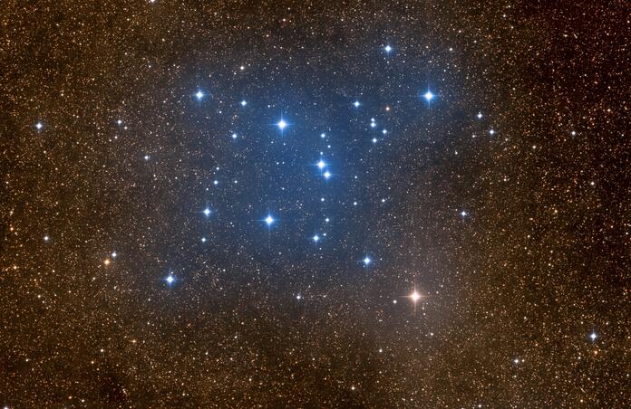 M7, aka Ptolemy's cluster (RGB)