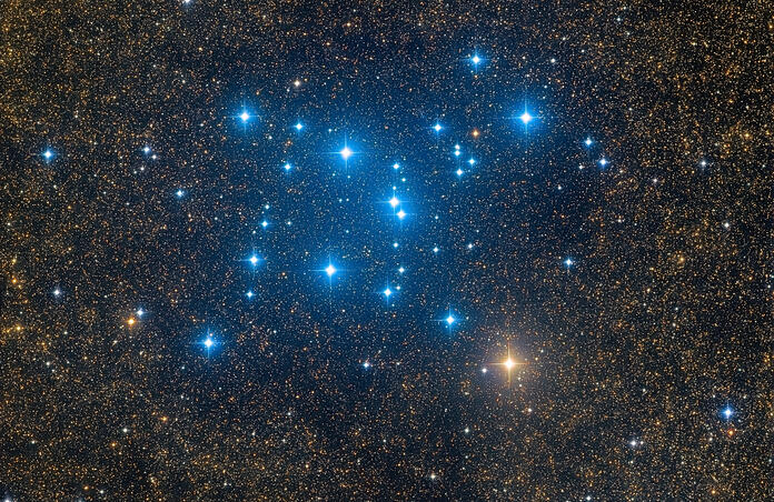 M7, aka Ptolemy's cluster (LRGB)