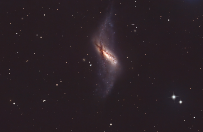 NGC 660 - The Polar Ring Galaxy (add data)