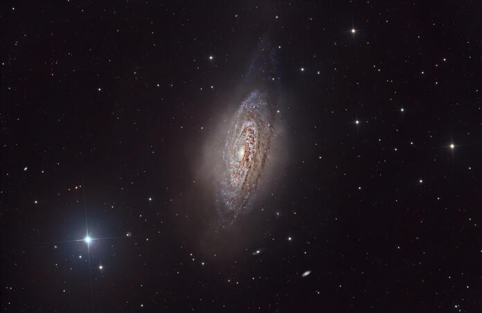 🌌 NGC 3521 – The Bubble Galaxy 🌌