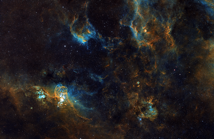 NGC3572 NGC3579 SHO
