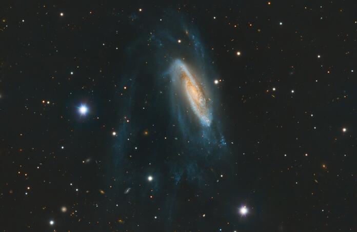 NGC3981 Galaxy - Crater