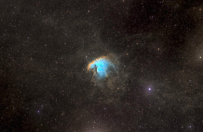Pacman (NGC281); Widefield (SHO)