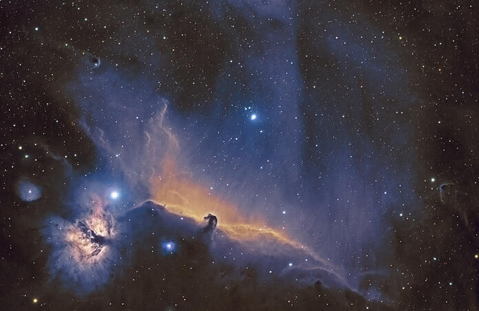 Horse Head Nebula in SHO