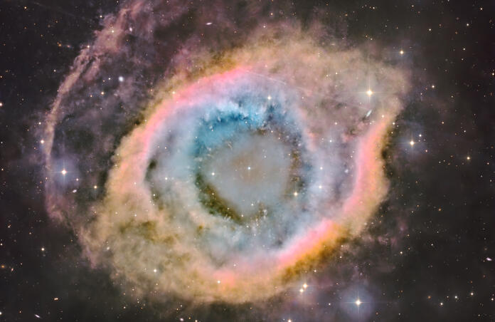 👁️✨ The Helix Nebula – The Eye of the Universe 🌌🔭